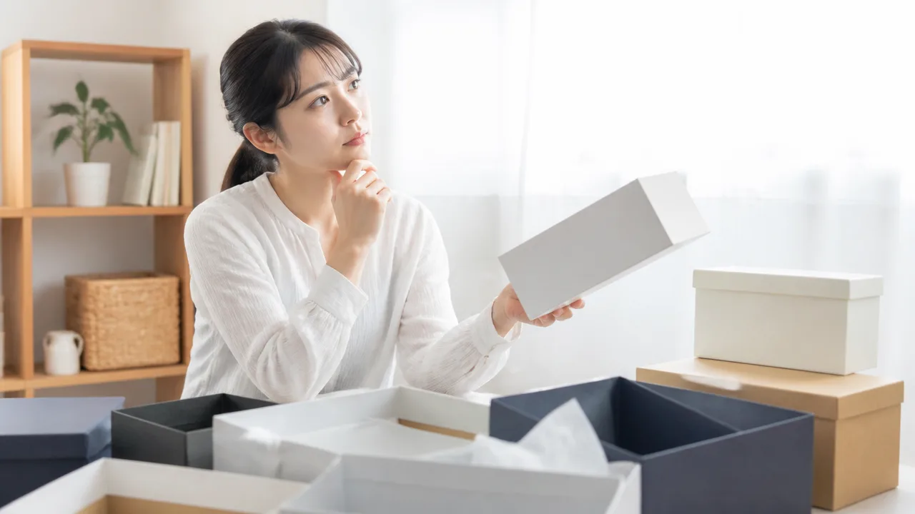 空き箱が捨てられない理由は？無理なく手放すコツと判断基準