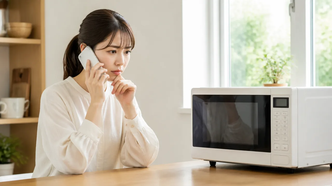 電子レンジの焦げが落ちないときの掃除方法と注意点