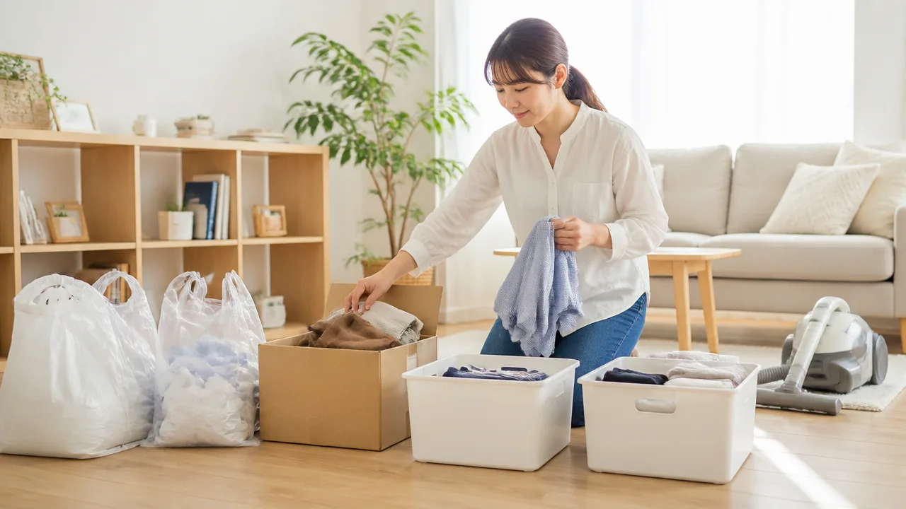 部屋の片付けはどこから始める?迷わず進める手順とコツ