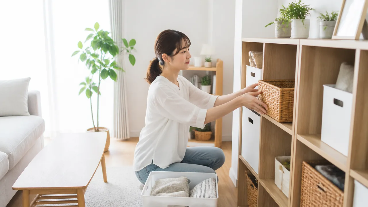物が多い部屋の片付け方|無理なくすっきり整える7つのコツ