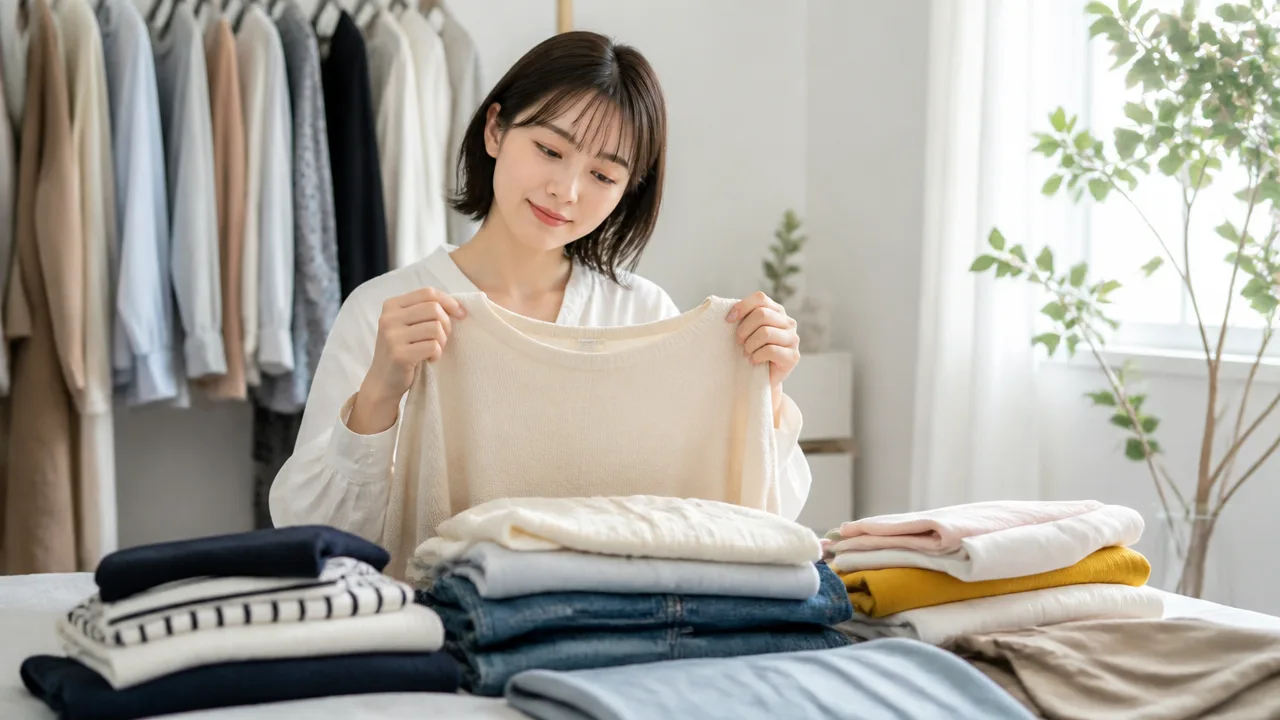 服が多すぎるけど捨てられない人へ|無理なく手放す整理のコツ