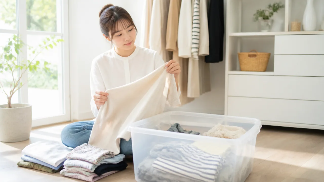 服が多すぎるけど捨てられない人へ|無理なく手放す整理のコツ