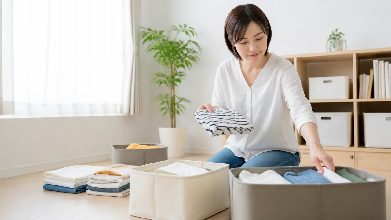 片付けを一気にやるコツは？無理なく終える手順と注意点